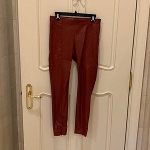 Zara “leather” skinny pants